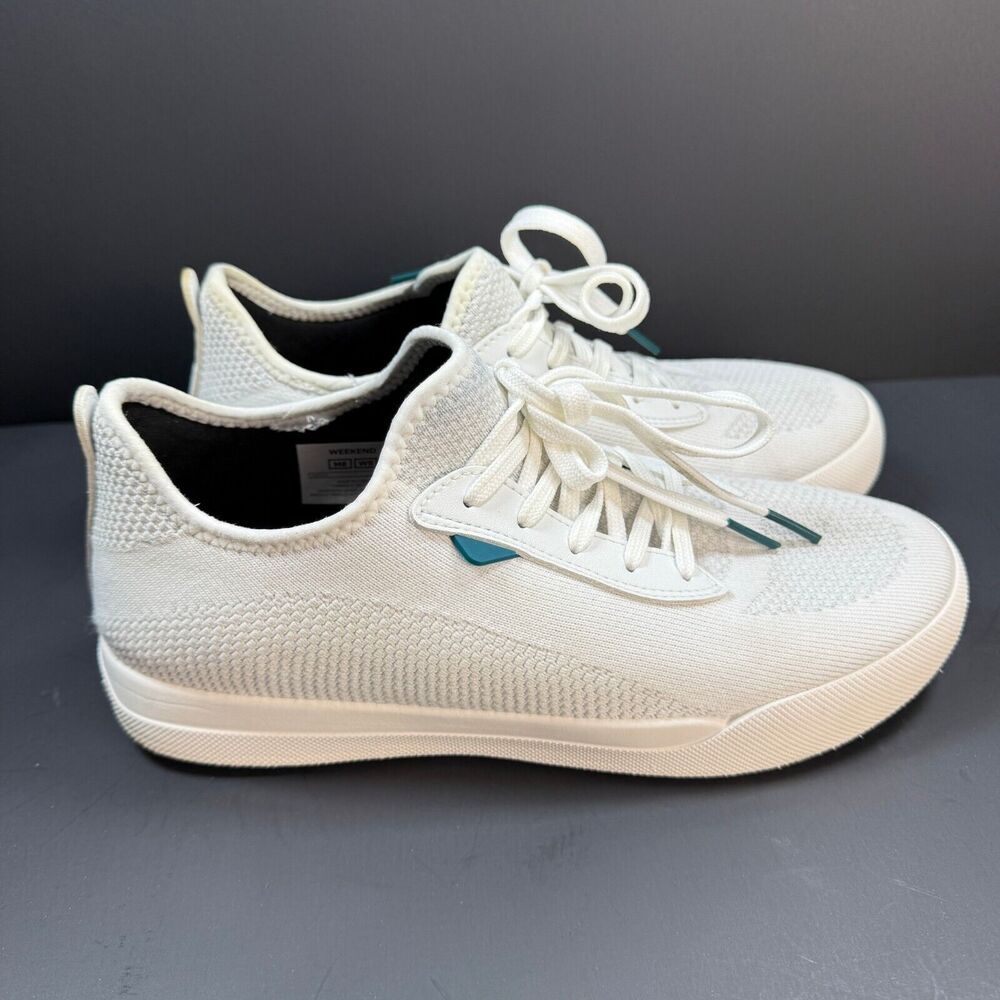 Vessi White Athletic Shoes